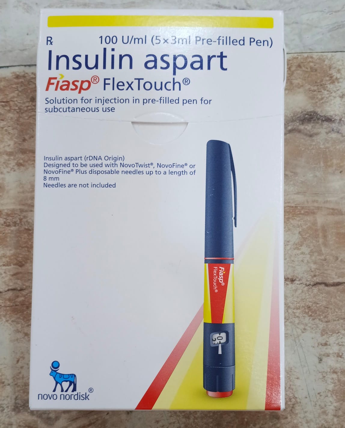 FIASP FLEXTOUCH 100IU/ML