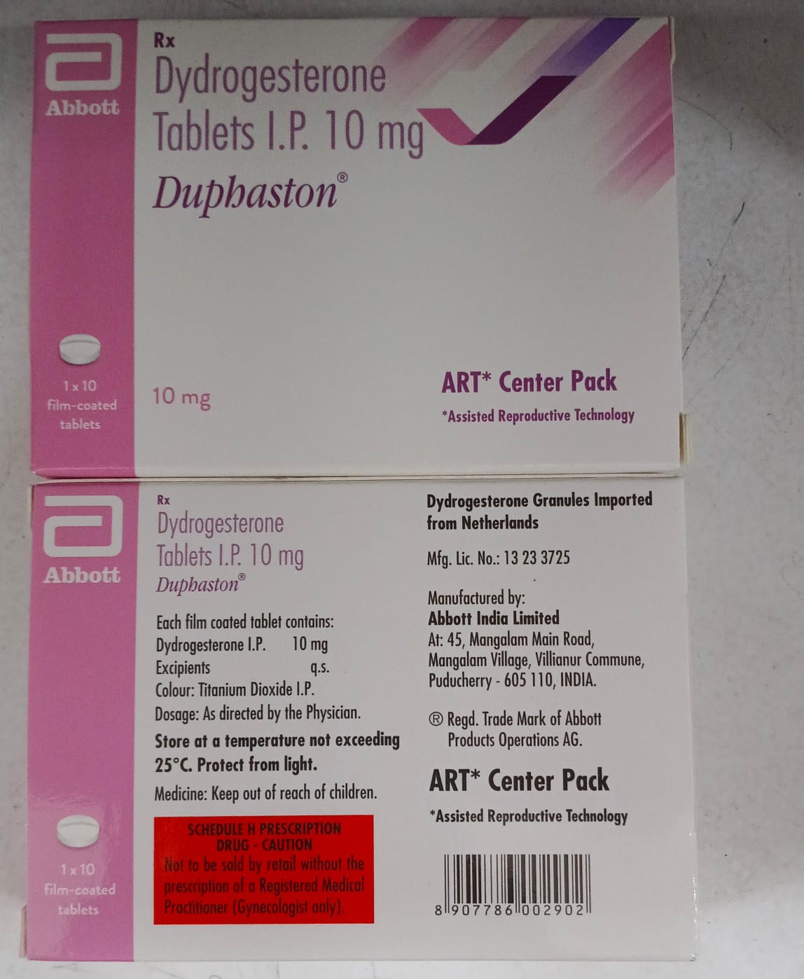 DUPHASTON 10 MG TABLET