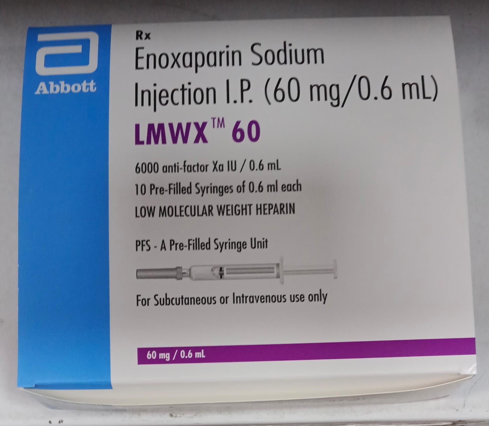 LMWX 60MG 0.6ML PFS