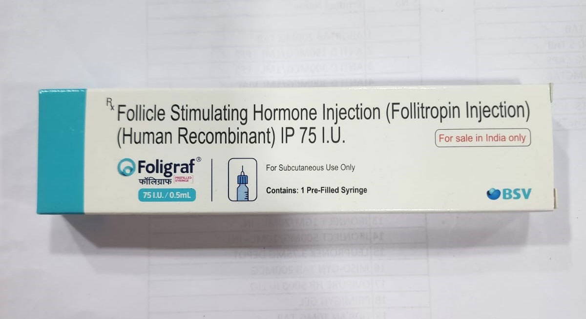 FOLIGRAF 75 I.U