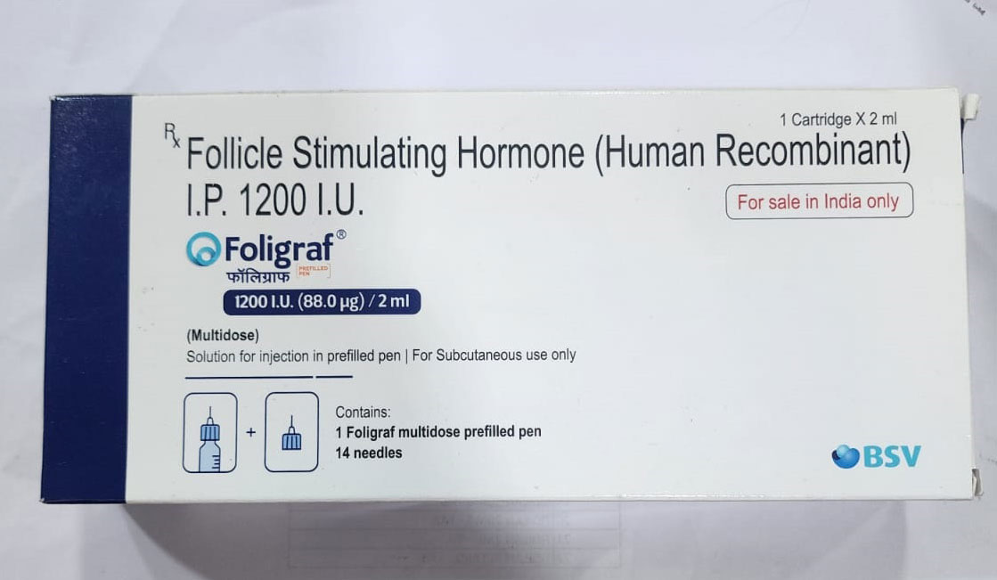 FOLIGRAF 1200 IU - MULTIDOSE