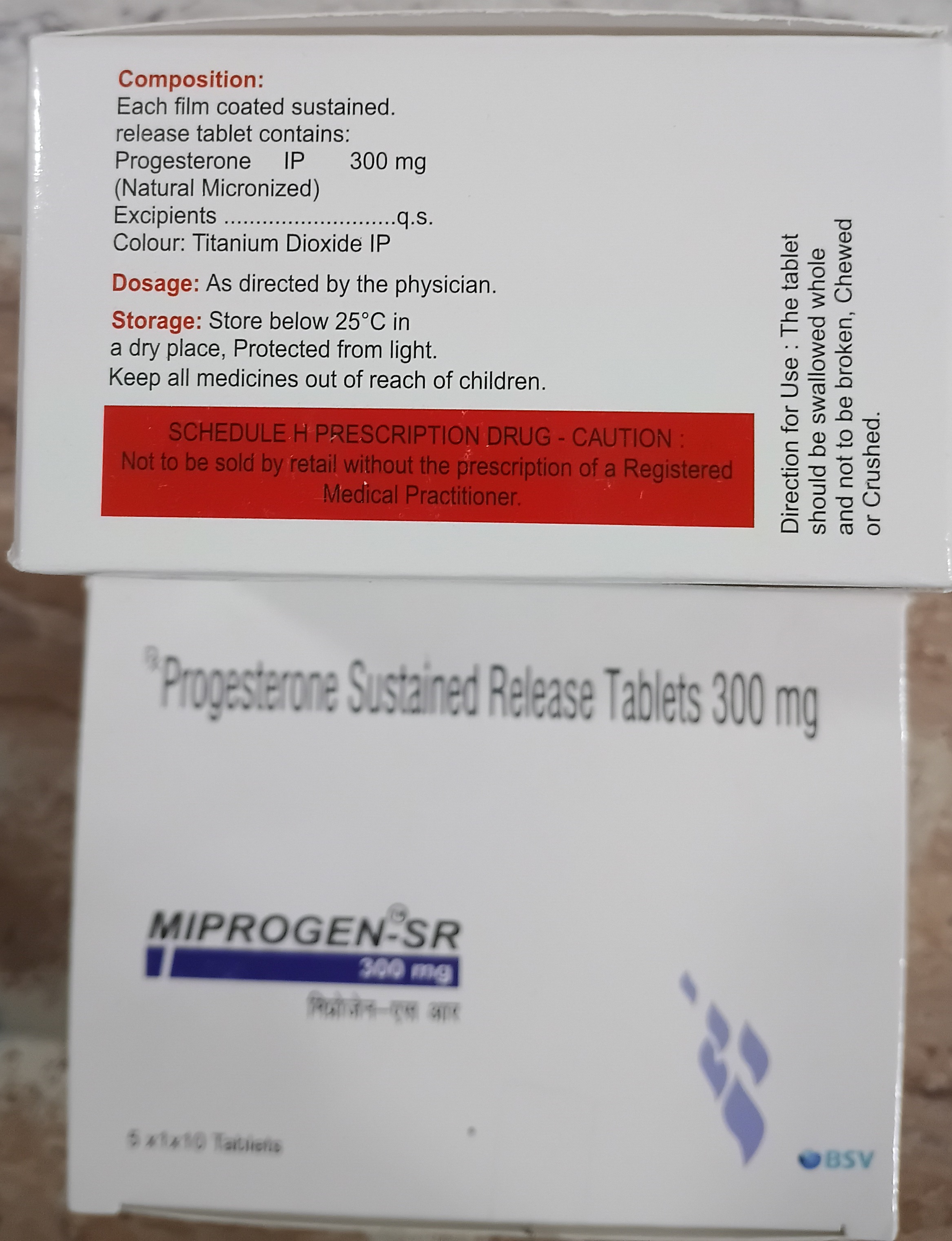 Miprogen-SR 300 mg