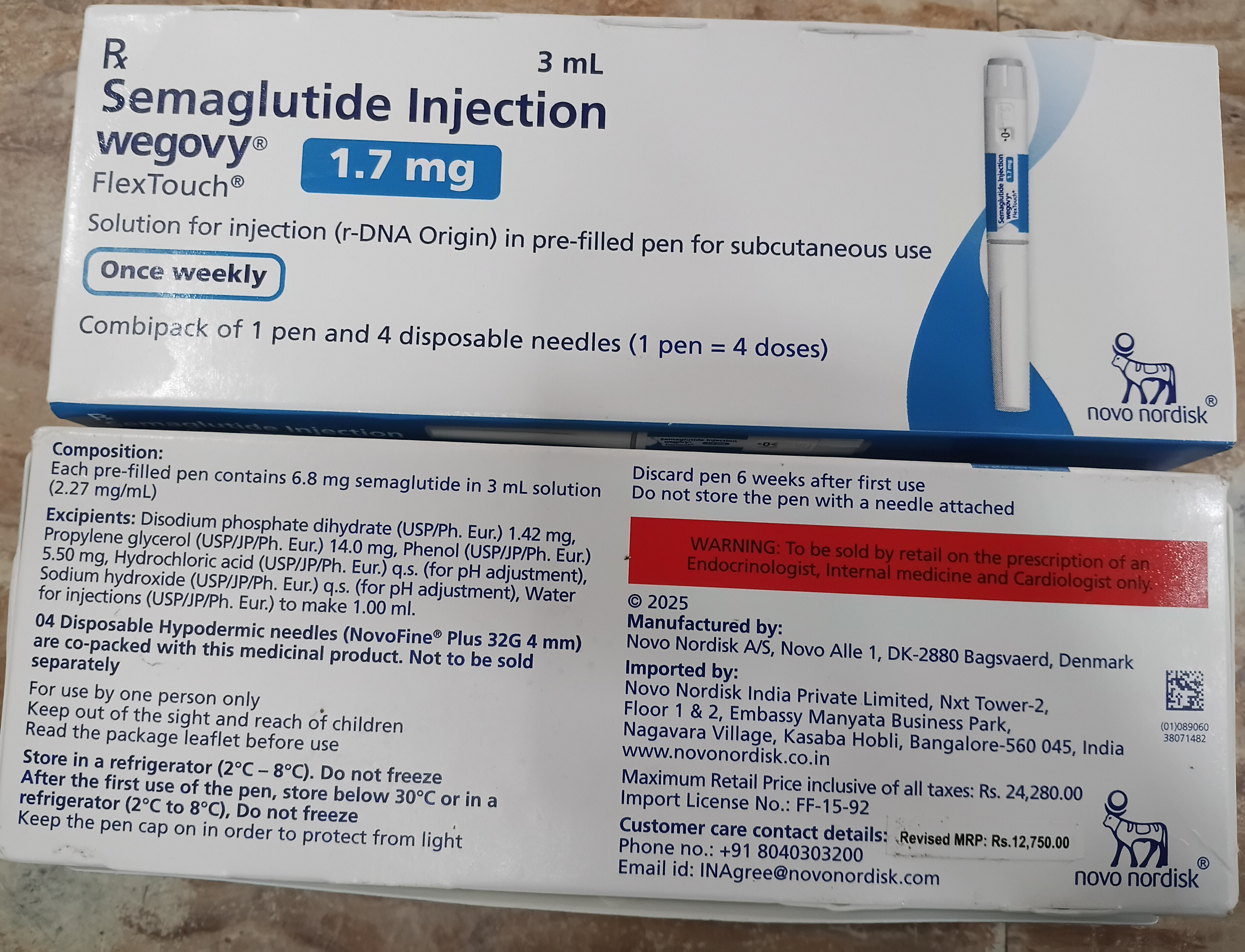 Wegovy 1.7 mg