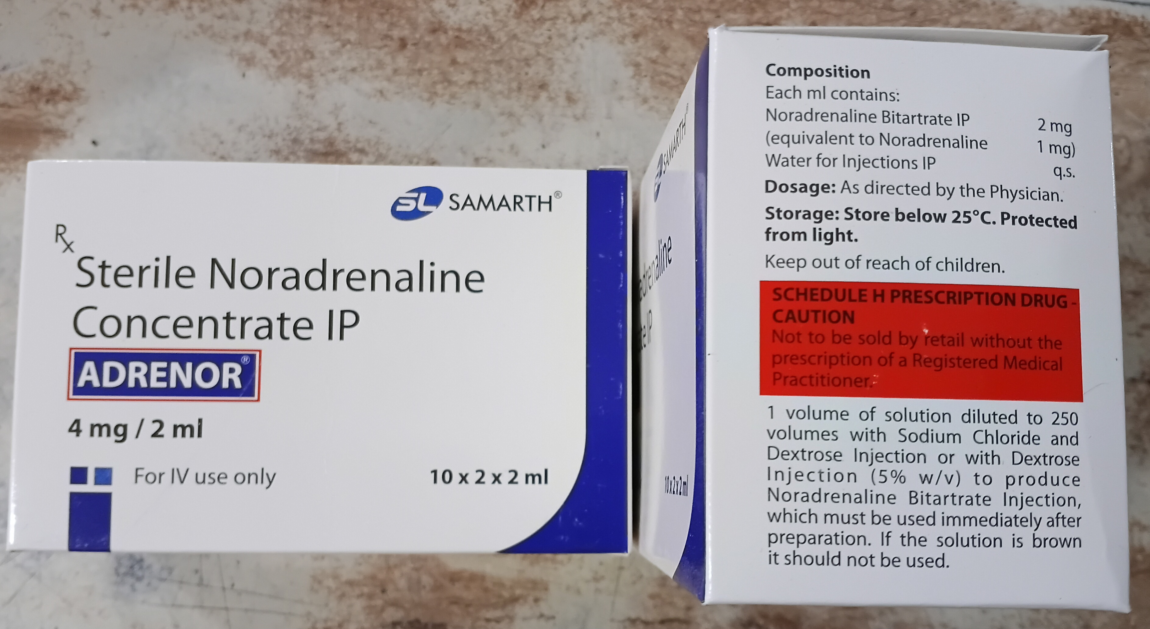 Adrenor 4 mg/2 mL
