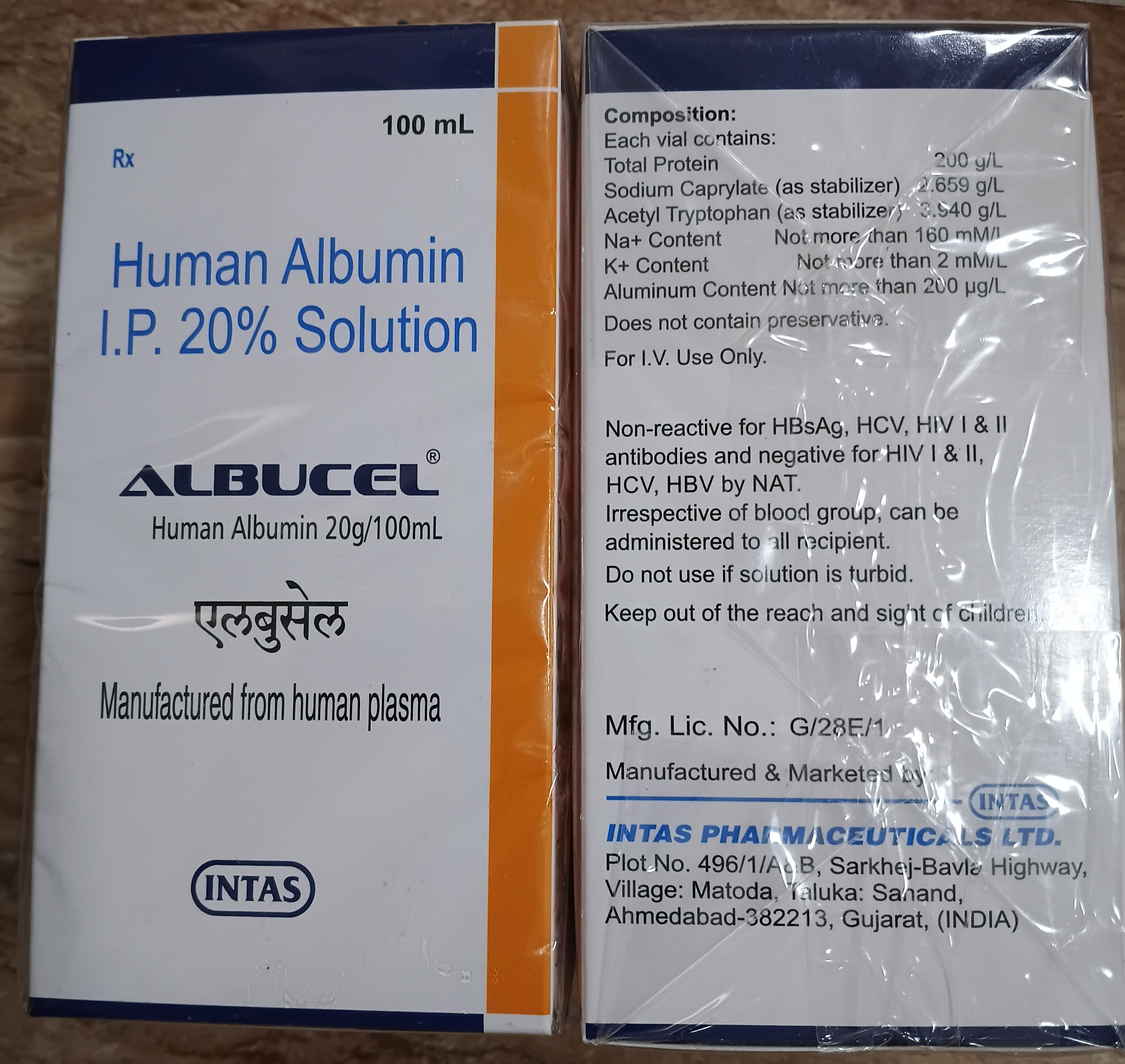 Albucel 20% 100 ml