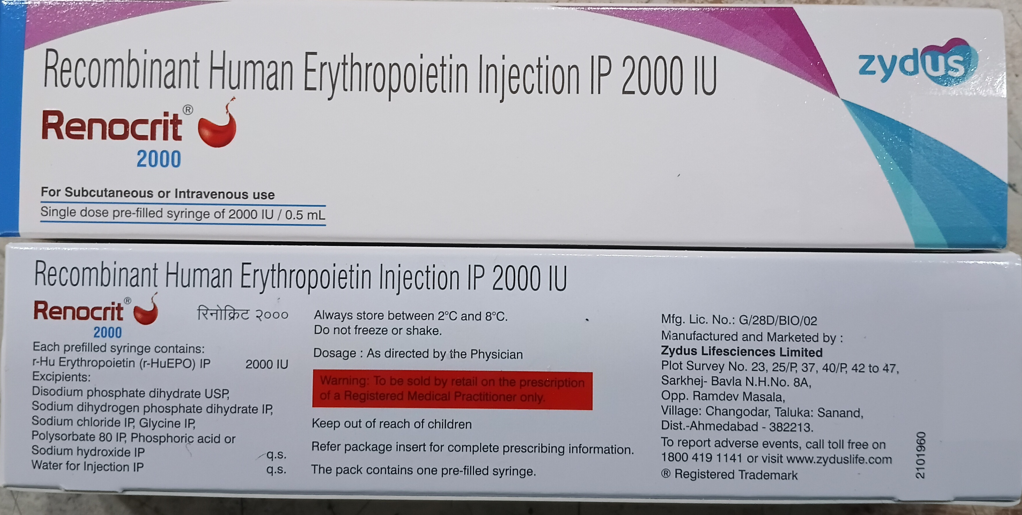 Renocrit 2000 IU