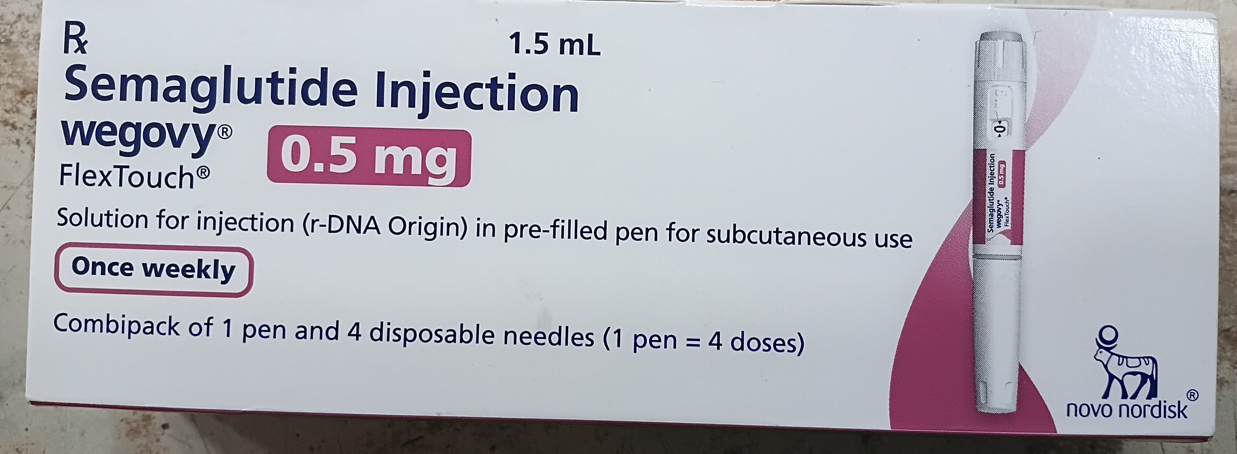 Wegovy 0.5 mg