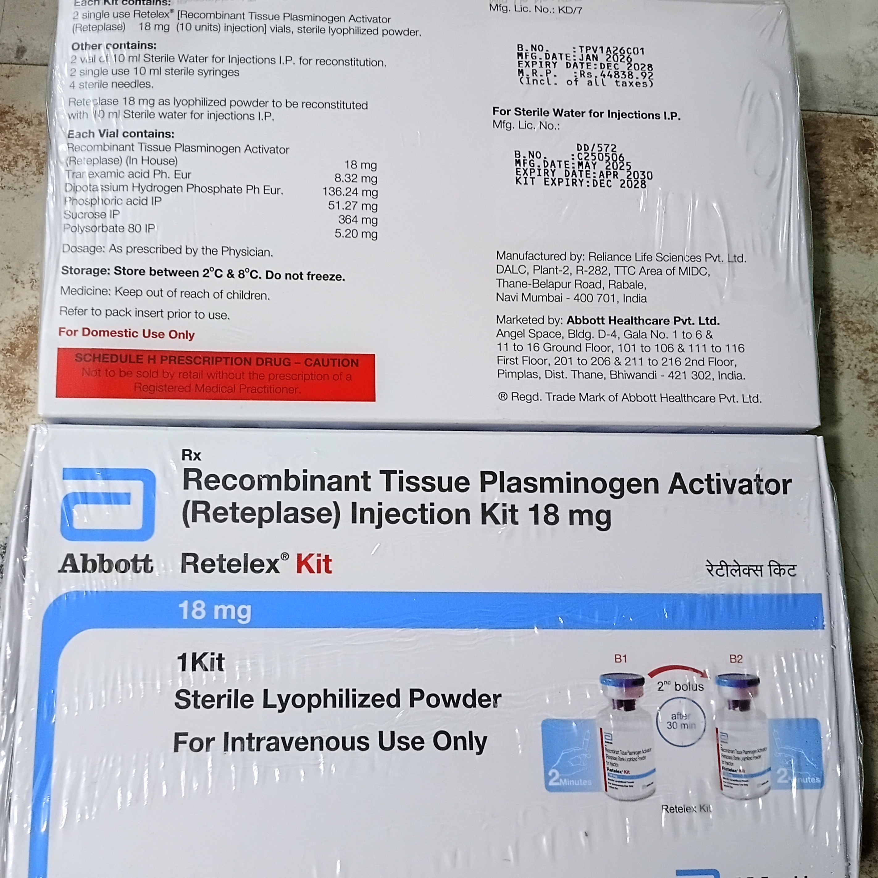 Retelex Kit 18 mg