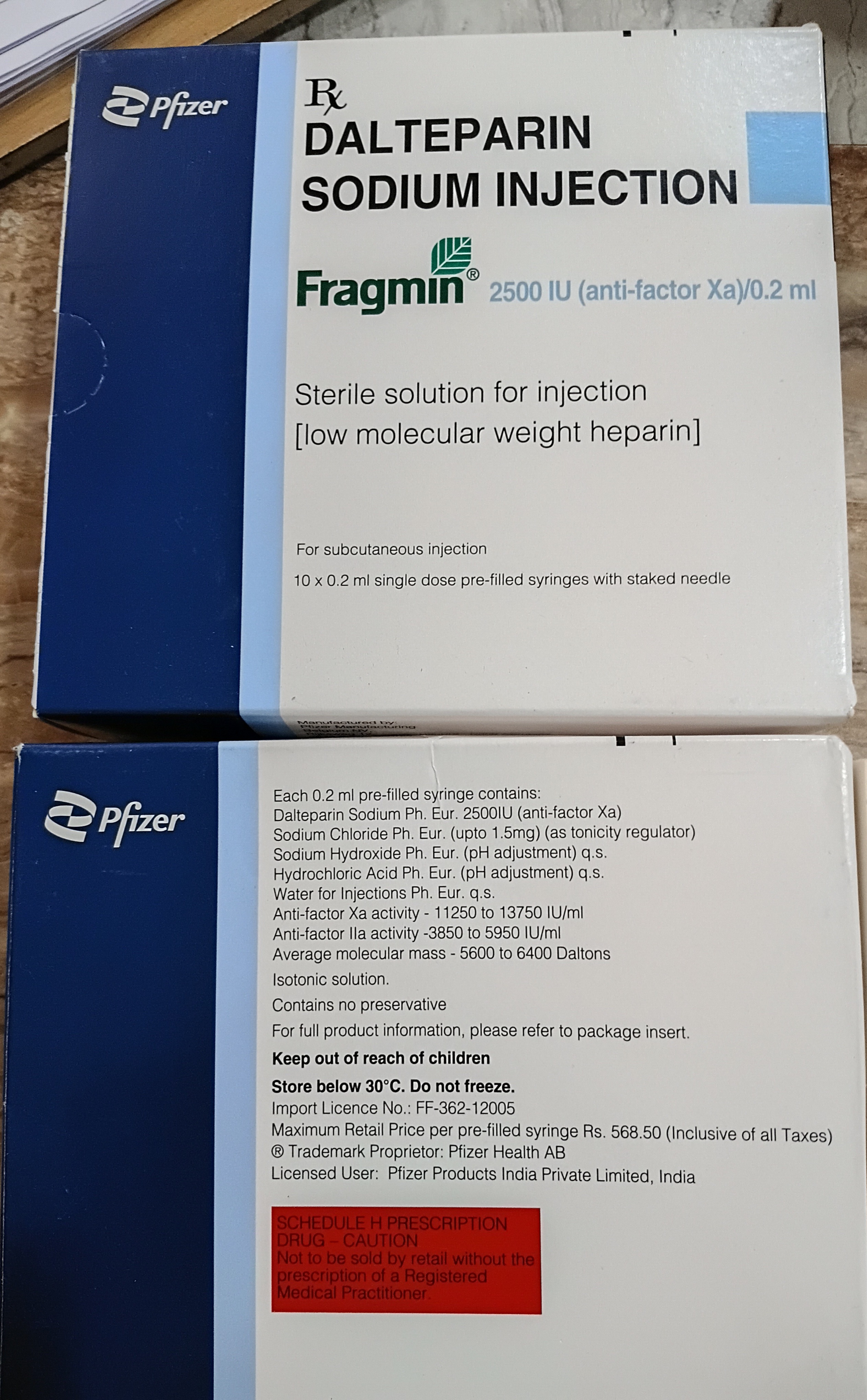 Fragmin 5000 IU