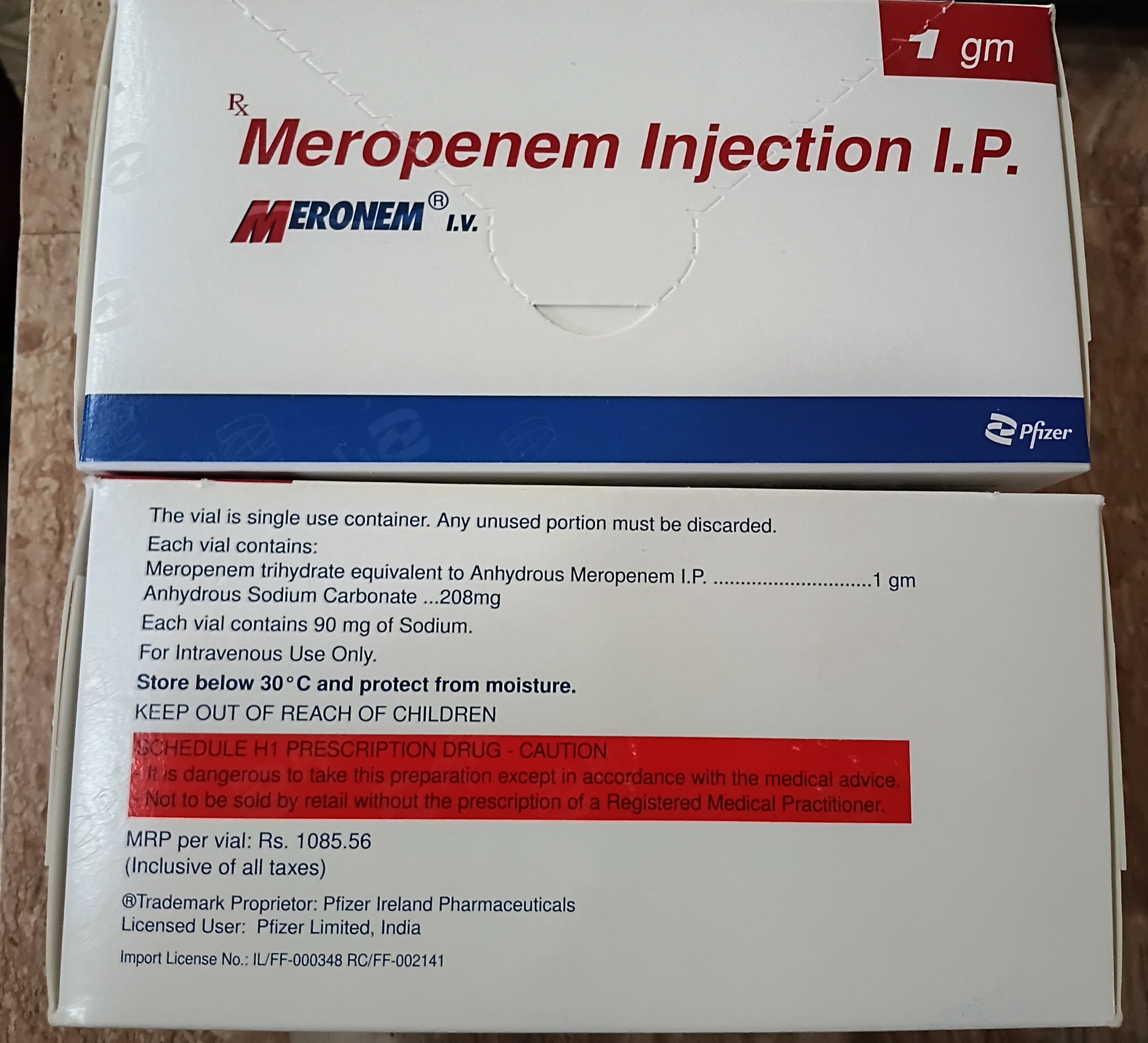 Meronem 1 g
