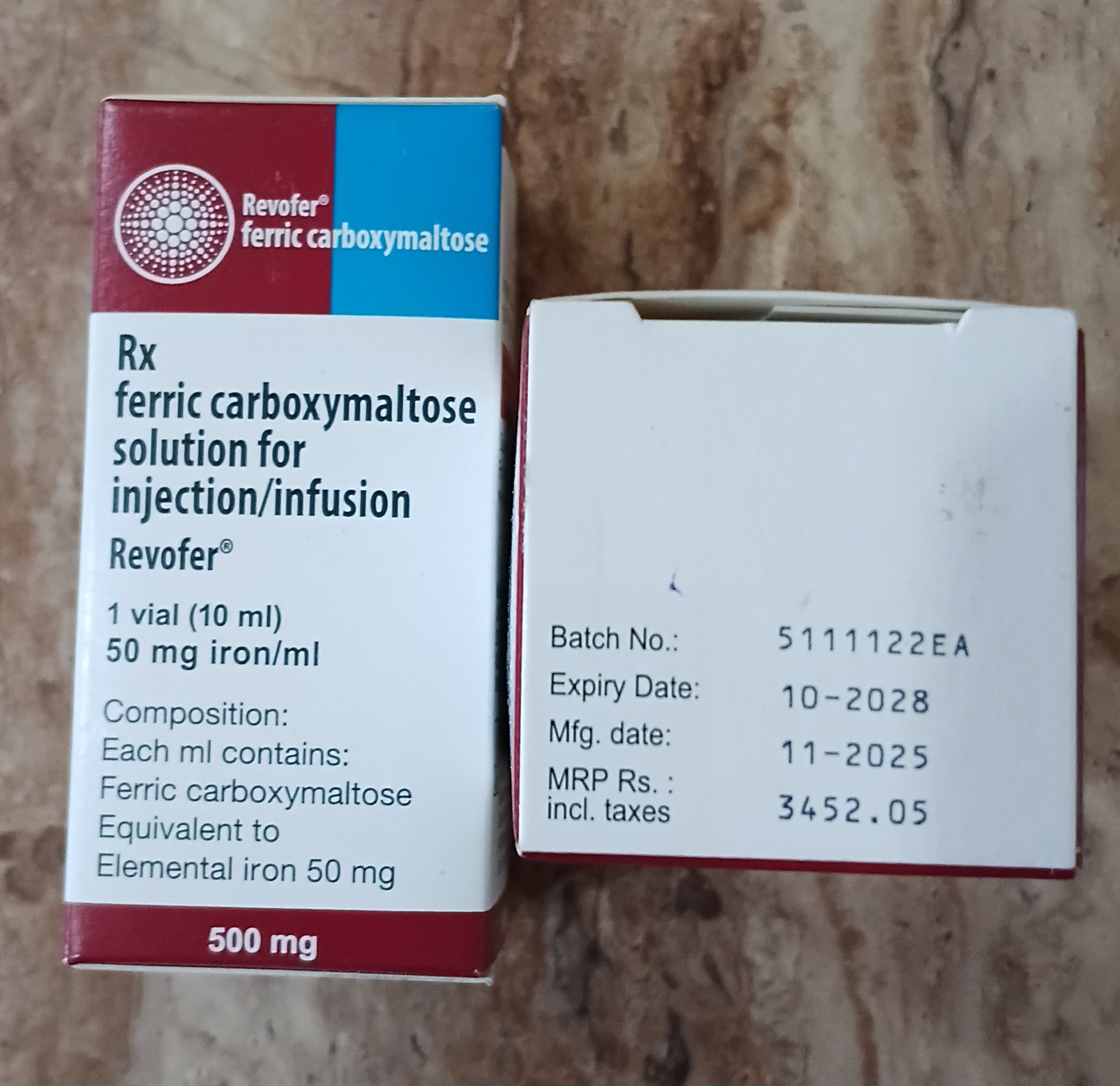 Revofer 500 mg