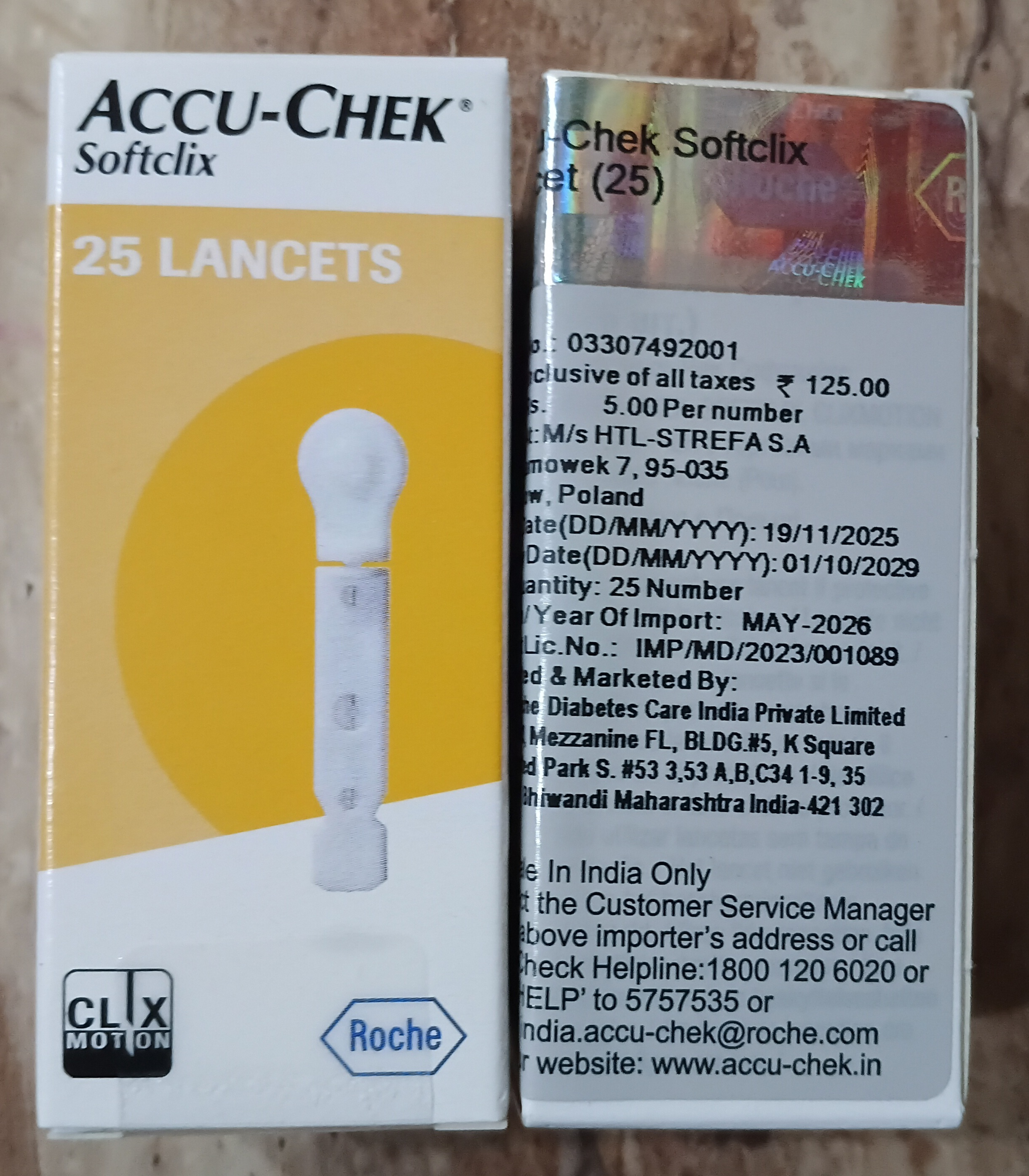 Accu-Chek Softclix Lancets – 25