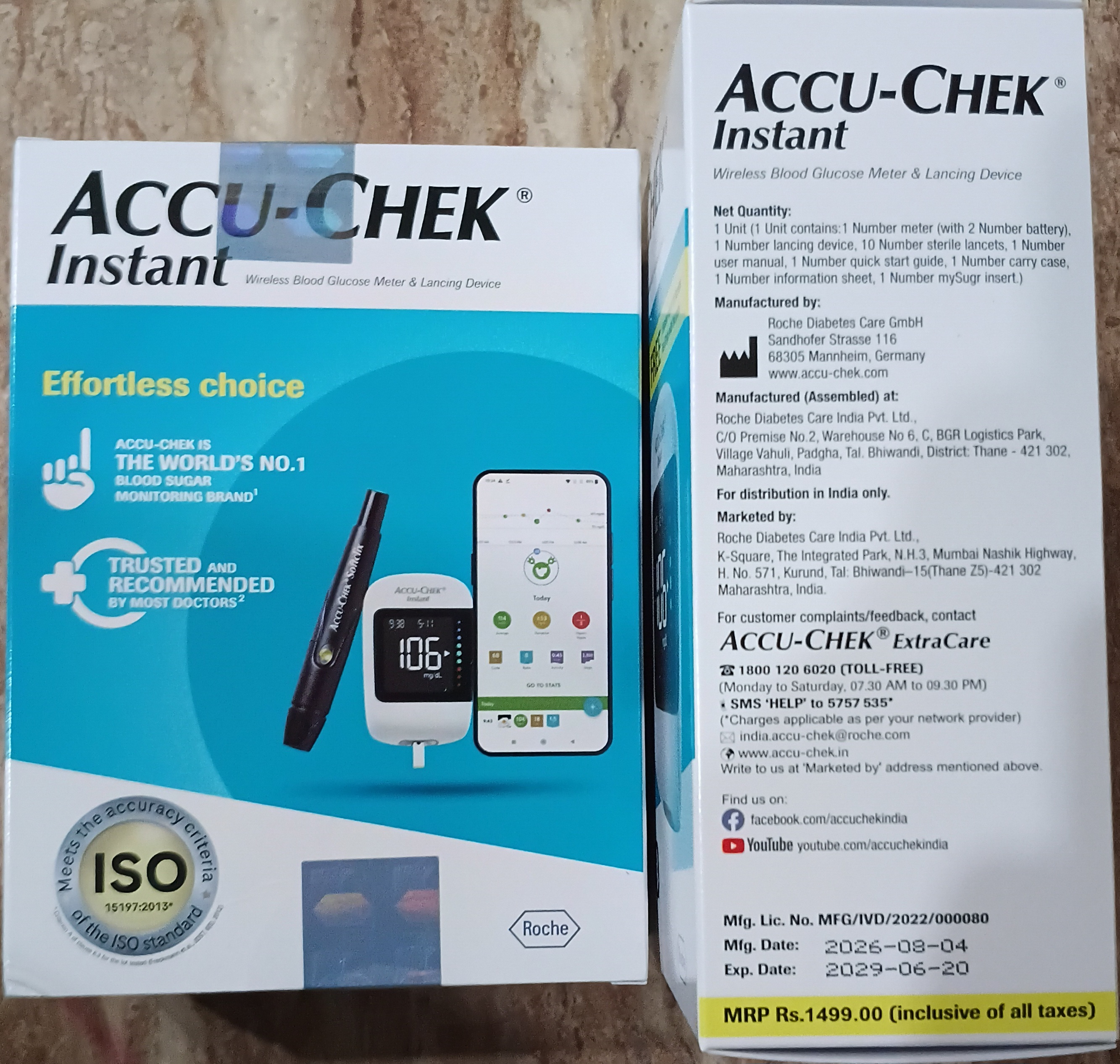 Accu-Chek Instant Blood Glucose Monitoring System