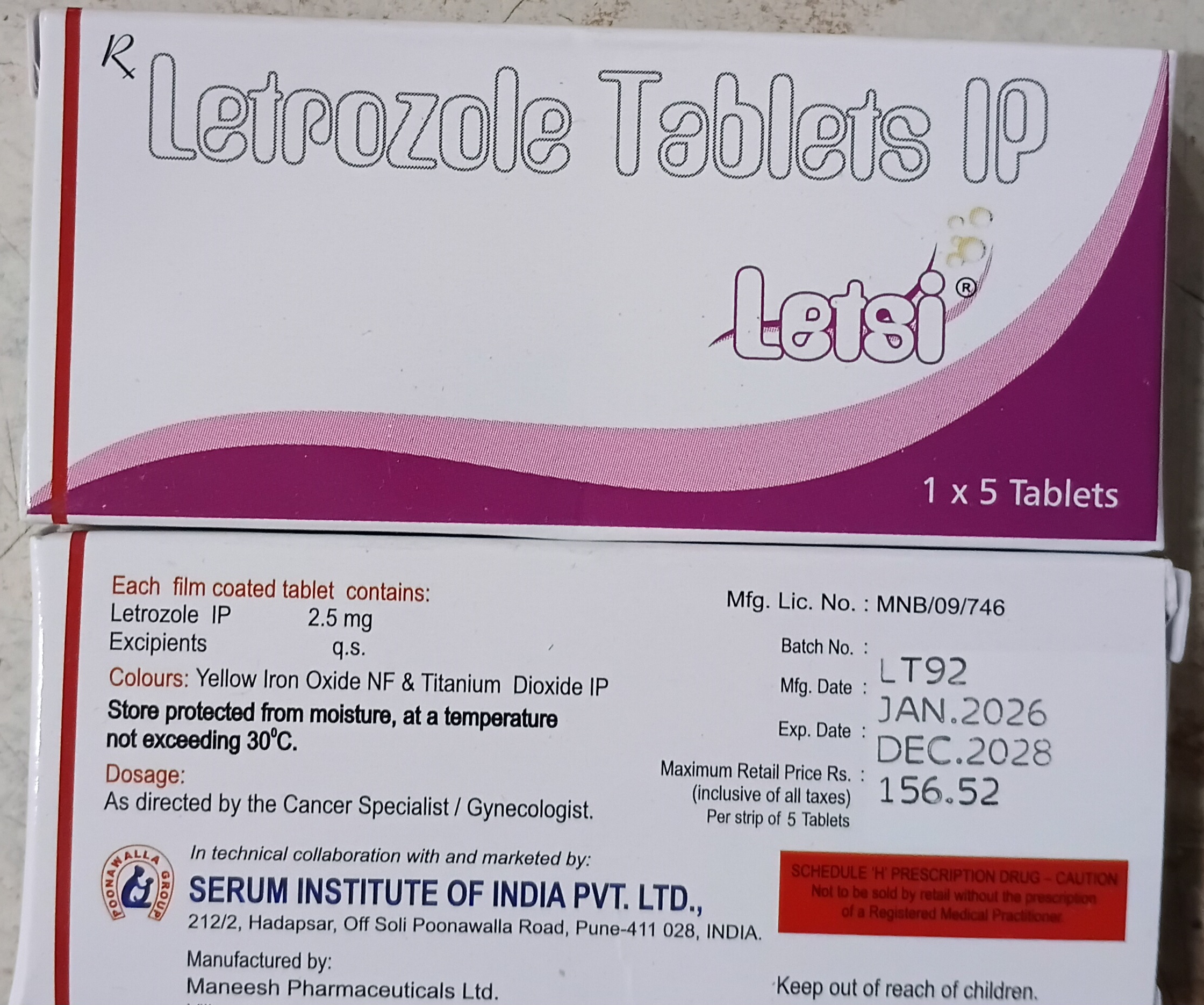 LETsi 2.5 mg