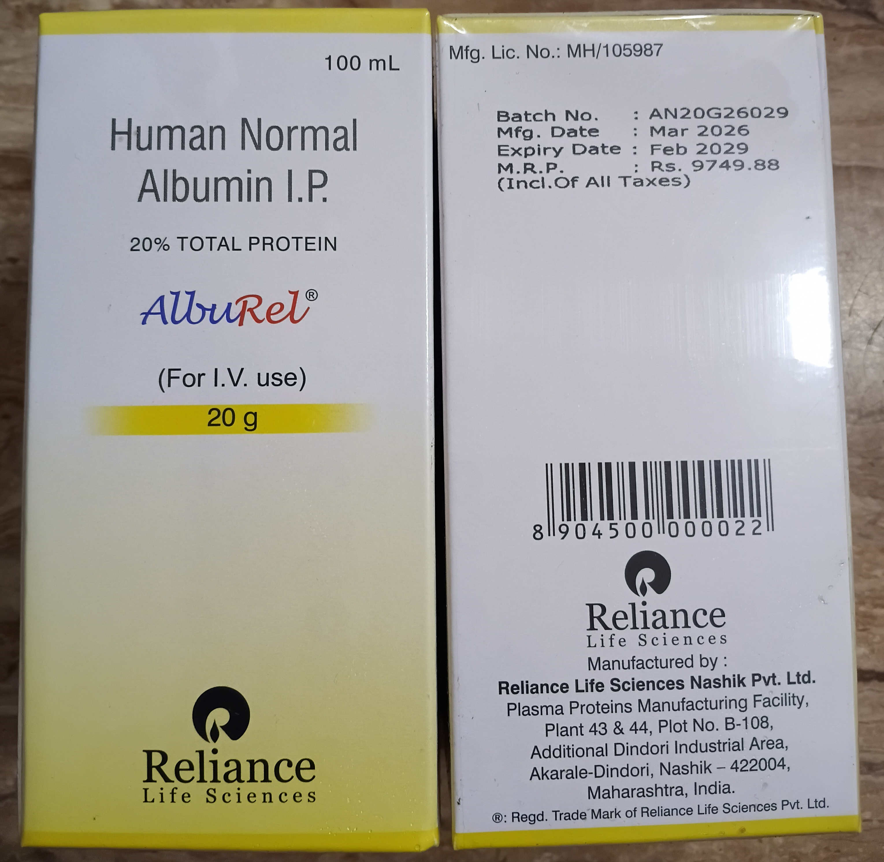 Alburel 20 g