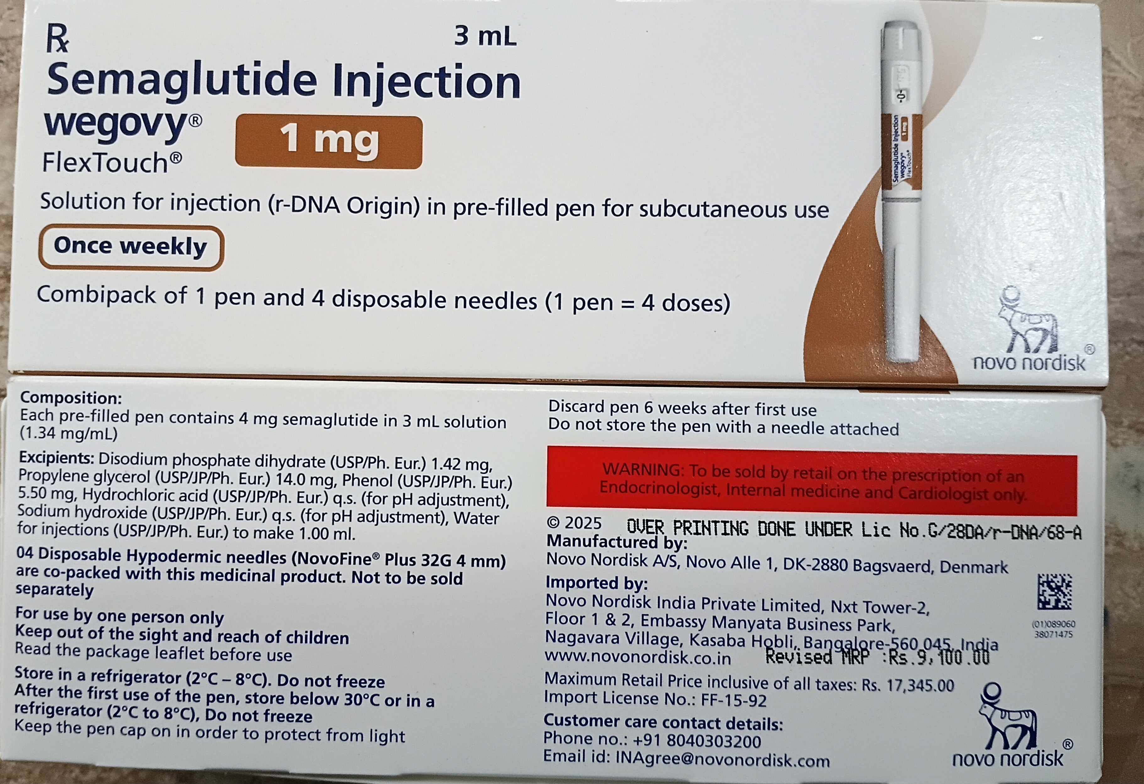 Wegovy 1 mg