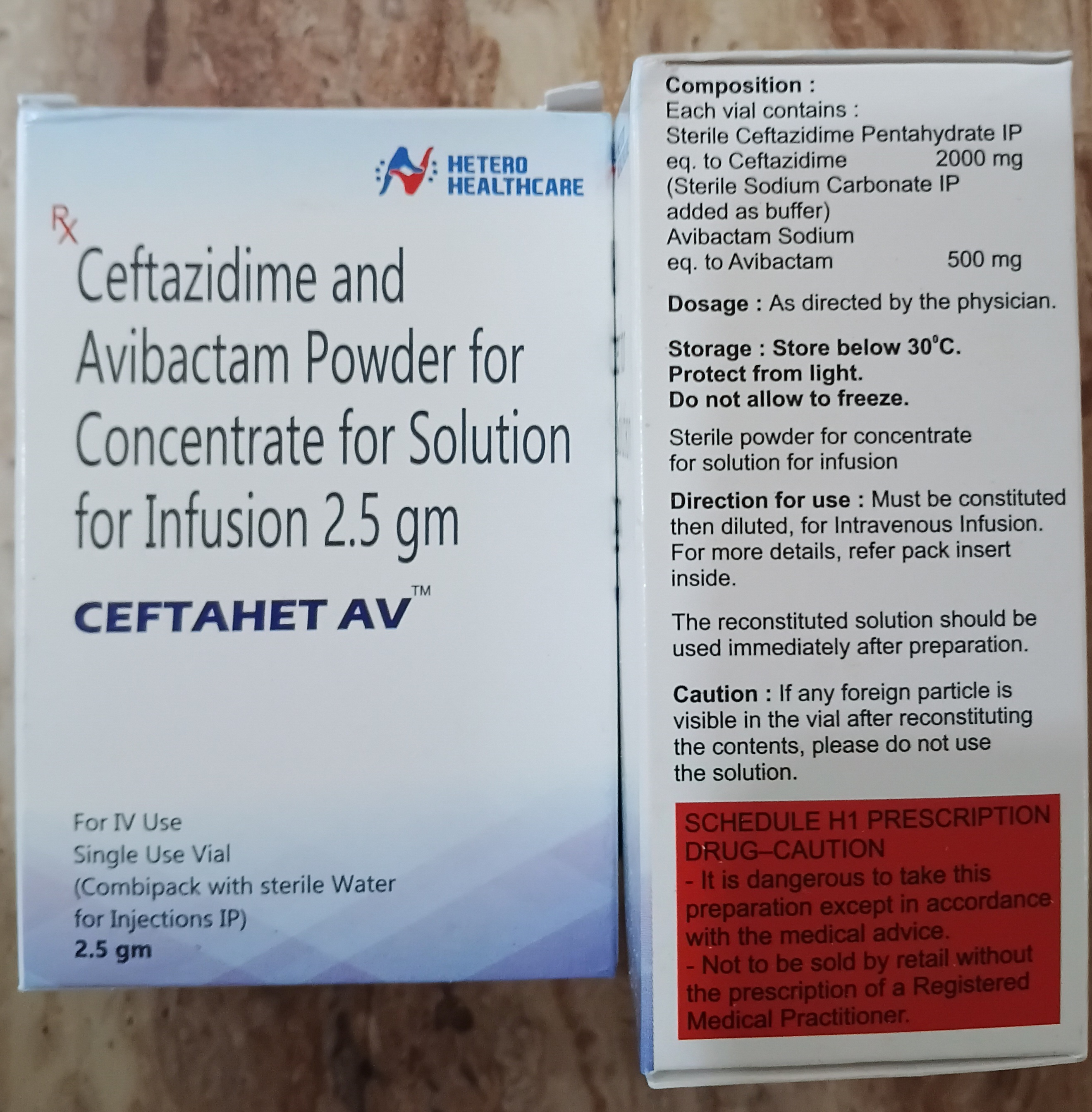 Ceftava 2.5 g