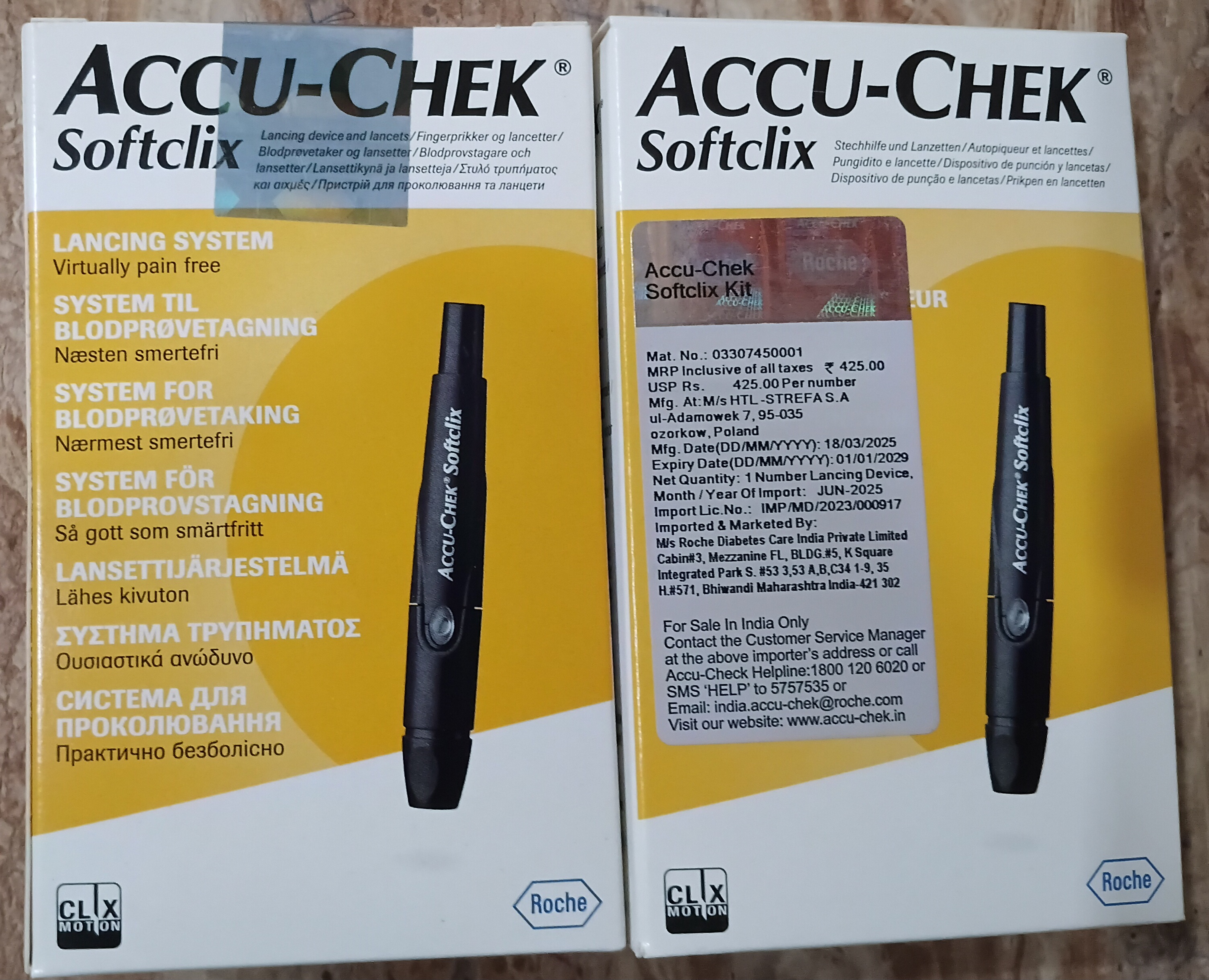 Accu-Chek Softclix Lancing Device