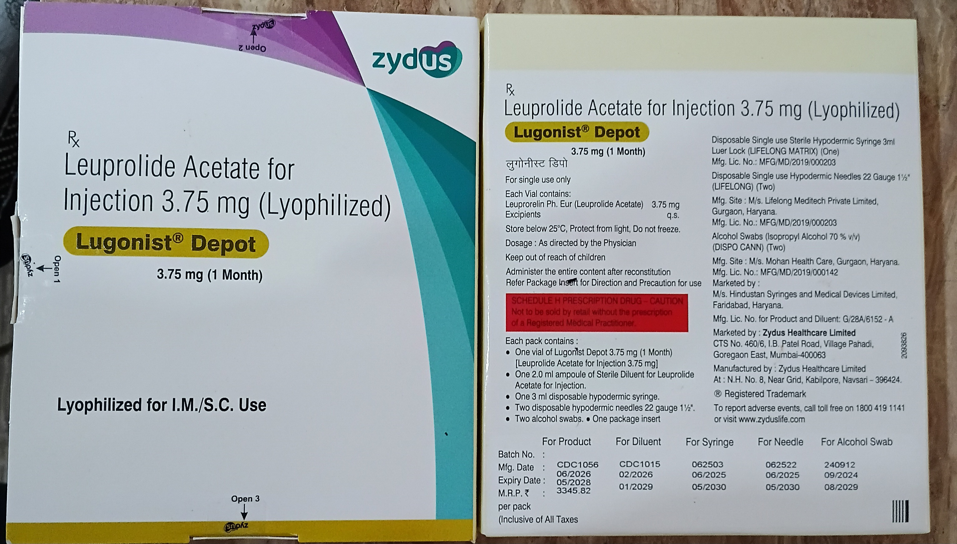 Lugonist Depot 3.75 mg
