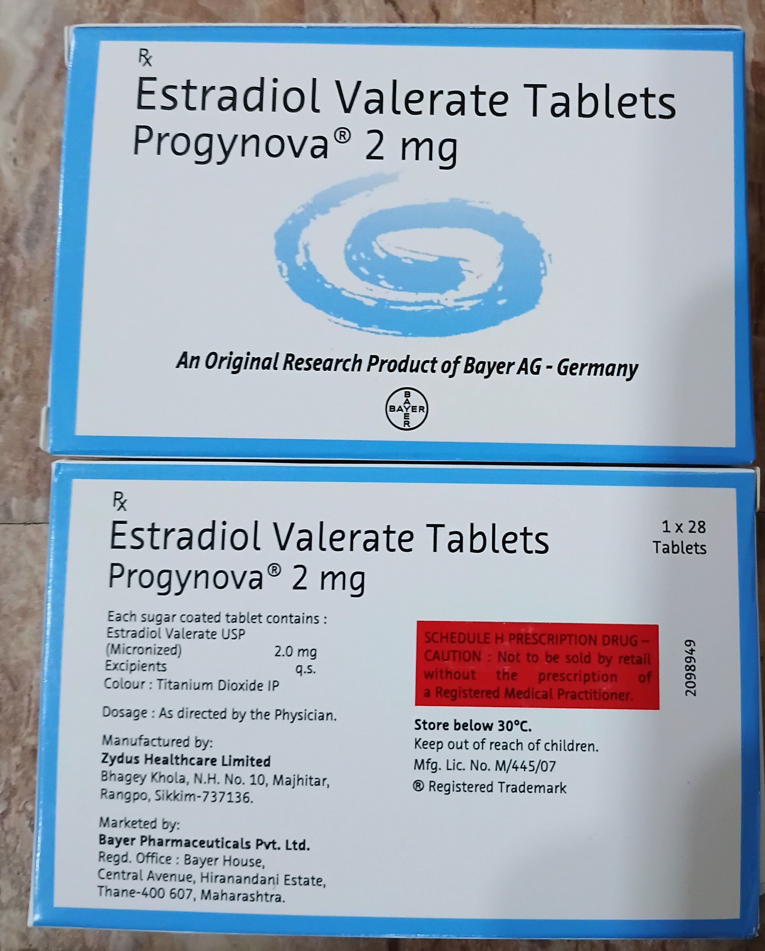 Progynova 2 mg