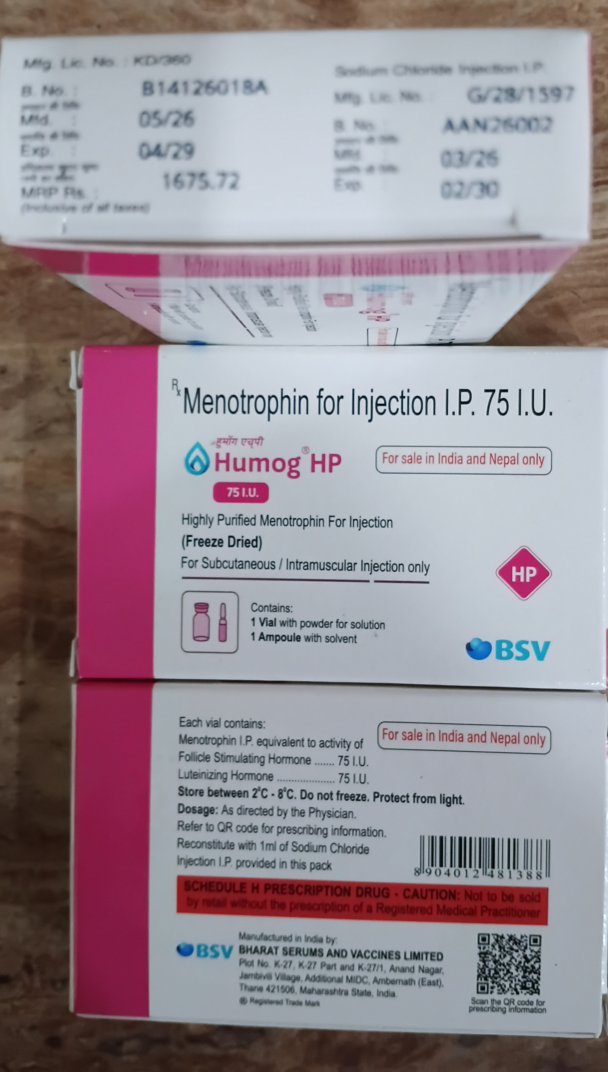 Humog HP 75 IU