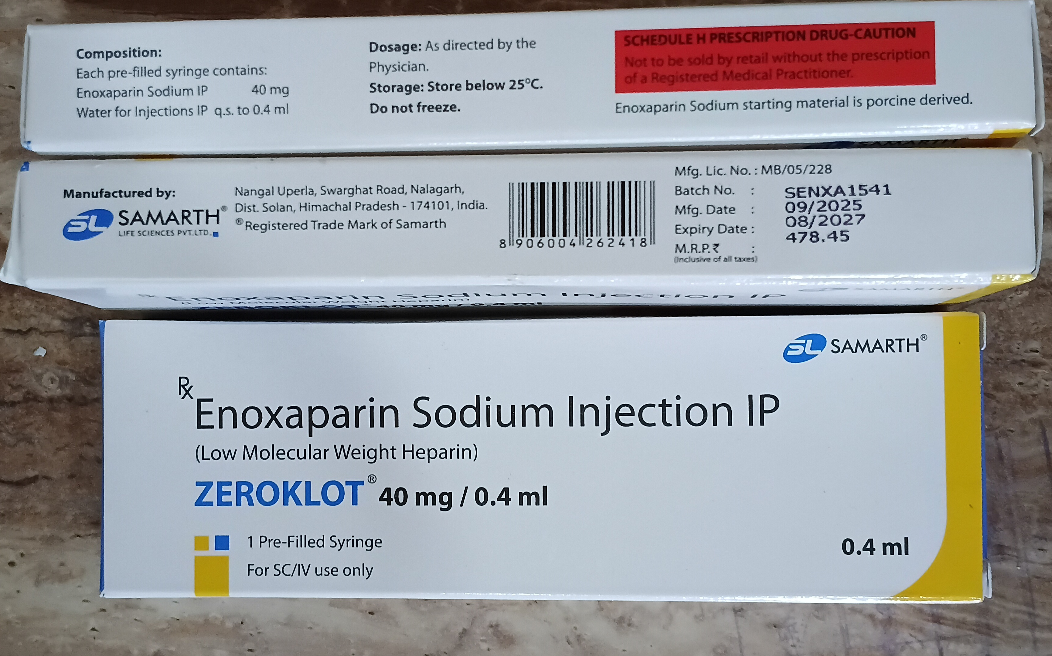 Zeroklot 40 mg/0.4 mL