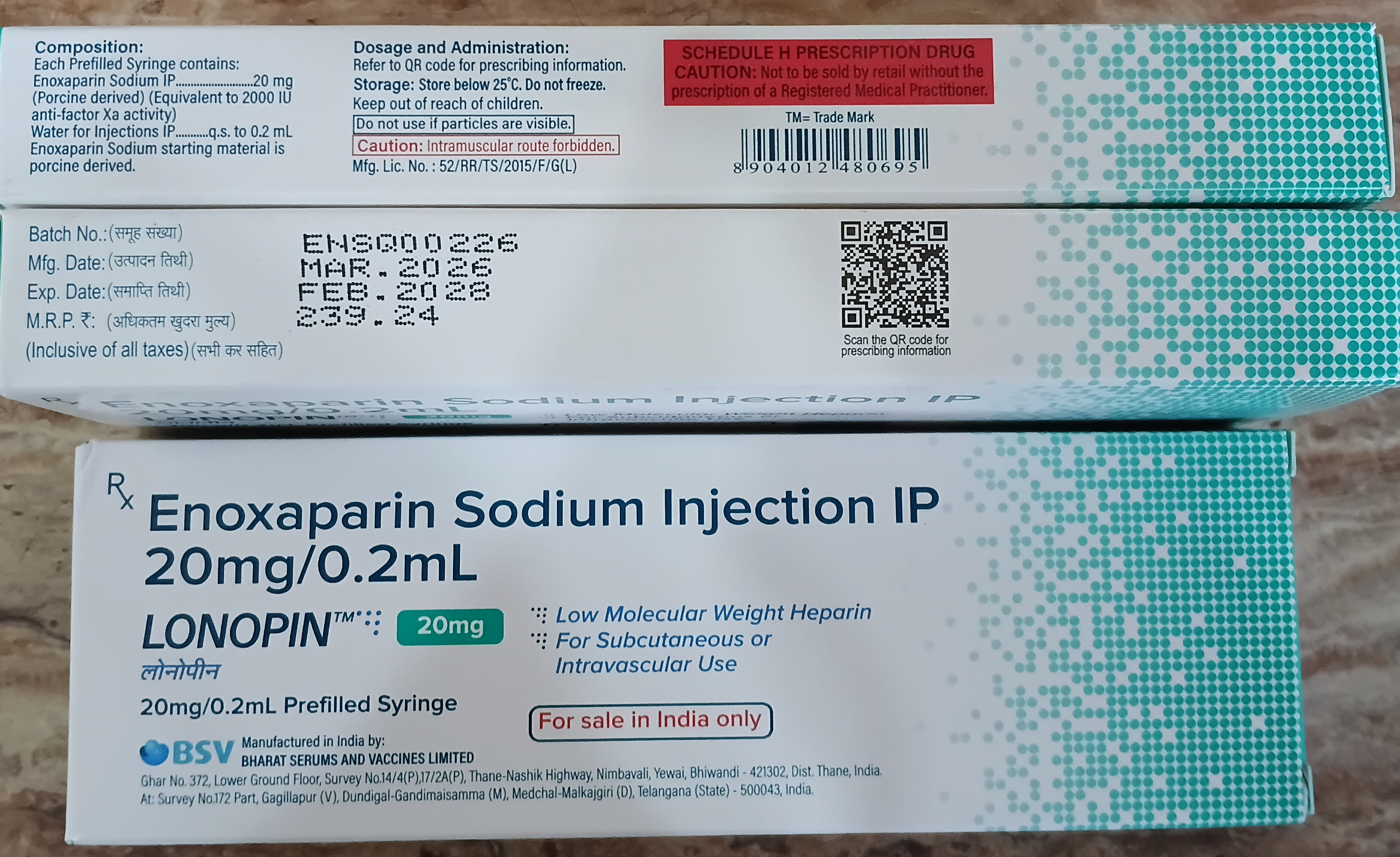 Lonopin 20 mg/0.2 mL